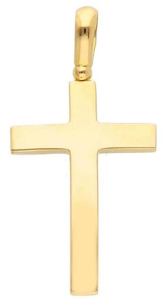 Picture of Solid yellow gold 18k Cross Pendant gr 5,4