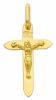 Immagine di Crocifisso stondato INRI gr 1,7 oro giallo 18k