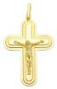 Immagine di Crocifisso Croce tripla gr 10,8 oro giallo 18k