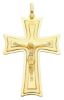 Immagine di Crocifisso Croce tripla gr 14,6 oro giallo 18k uomo donna