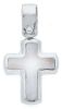 Picture of Mother of pearl Cross gr 0,9 white gold 18k