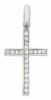 Picture of Diamond Cross gr 1,15 white gold 18k Made in Italy