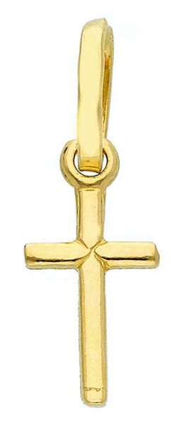 Immagine di Croce dritta semplice gr 0,5 oro giallo 18k