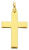 Imagen de Cruz recta simple gr 1 oro amarillo 18k