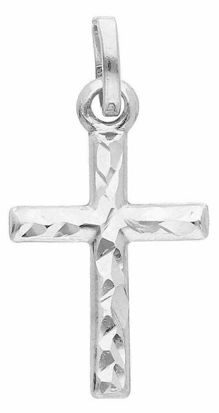 Picture of White gold 18k Cross Necklace for men gr 0,5