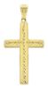 Imagen de Collar Cruz con Espinas gr 1,6 oro amarillo 18k