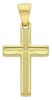 Immagine di Croce dritta rigata gr 1,3 oro giallo 18k