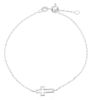 Picture of Women's Cross Bracelet white gold 18k gr 1,50