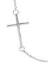 Immagine di Collana Girocollo con Croce donna gr 2 oro bianco 18k
