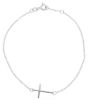 Picture of Cross Bracelet for women gr 1,4 white gold 18k