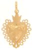 Picture of Ex voto Pendant gr 1,55 yellow gold 18k Sacred Heart of Jesus