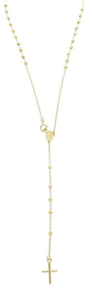 Picture of Rosary Necklace for woman gr 3,3 yellow gold 18k