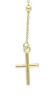 Picture of Rosary Necklace for woman gr 3,3 yellow gold 18k