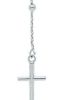Picture of Rosary Chain for female gr 3,6 white gold 18k