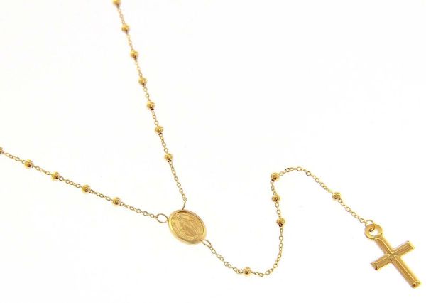 Picture of Rosary Chain for women gr 2,7 yellow gold 18k