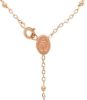 Imagen de Collar Rosario para mujer largo gr 6,2 de oro rosa 18k