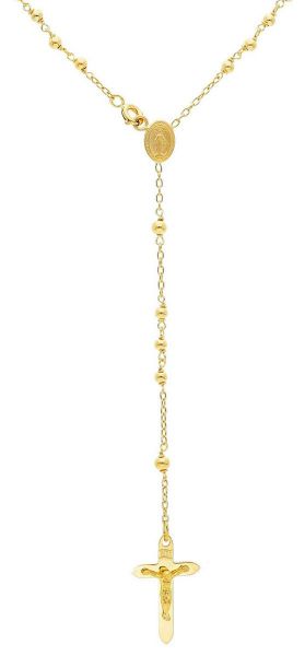 Imagen de Rosario moderno para hombre de oro amarillo 18k gr 8,50