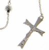 Picture of Long diamond Rosary Necklace gr 12 white gold 18k