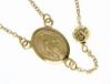 Picture of Long diamond Rosary chain gr 12 yellow / white / rose gold 18k