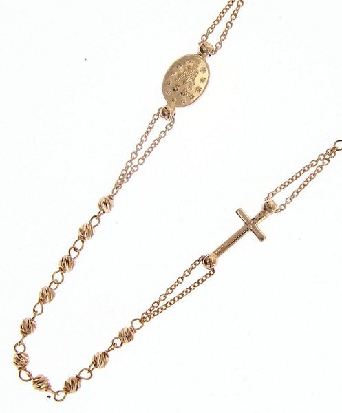 Picture of Diamond Rosary for women gr 4,8 rose gold 18k