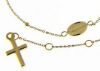 Imagen de Pulsera de Rosario para hombre gr 1,4 oro amarillo 18k