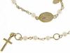 Picture of Pearl Rosary Bracelet gr 3,1 yellow gold 18k Made in Italy