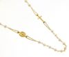 Picture of Pearl Rosary Necklace for women gr 4,8 yellow gold 18k