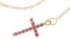 Picture of Yellow gold 18k Rosary Bracelet gr 2,8 red zircons