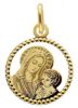 Imagen de Medalla Virgen con Niño gr 0,65 oro amarillo 18k
