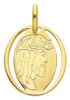 Imagen de Medalla Divino Rostro de Jesús gr 0,7 oro amarillo 18k