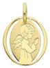 Imagen de Medalla Ángel de la Guarda gr 0,7 oro amarillo 18k