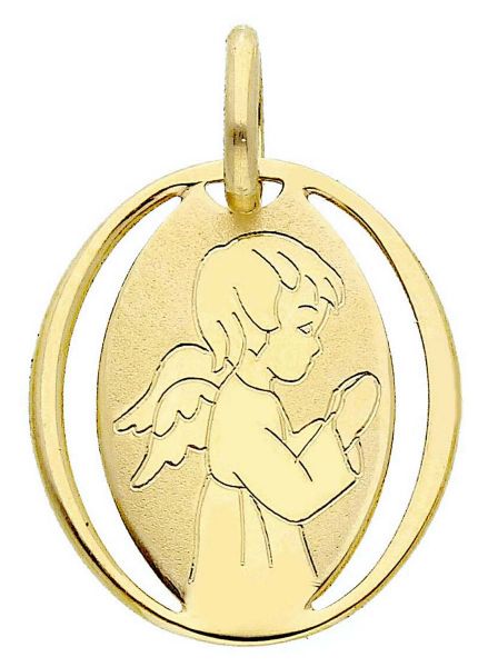 Imagen de Medalla Ángel de la Guarda gr 0,7 oro amarillo 18k