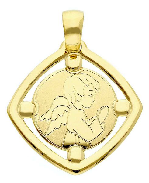 Immagine di Medaglia Angelo Custode gr 1,15 oro giallo 18k
