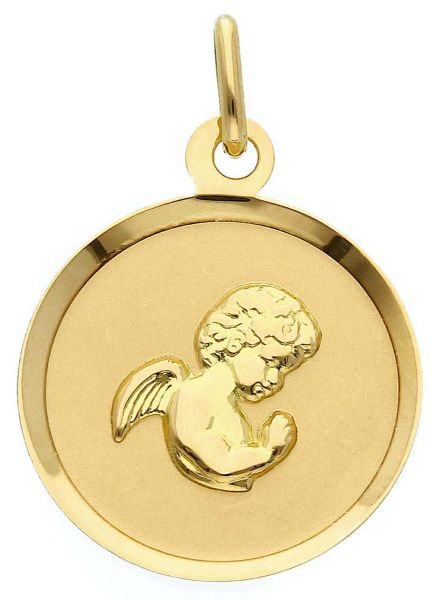 Imagen de Medalla Ángel de la Guarda gr 1,1 oro amarillo 18k