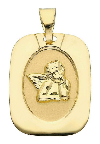 Immagine di Medaglia Angelo di Raffaello gr 1,1 oro giallo 18k