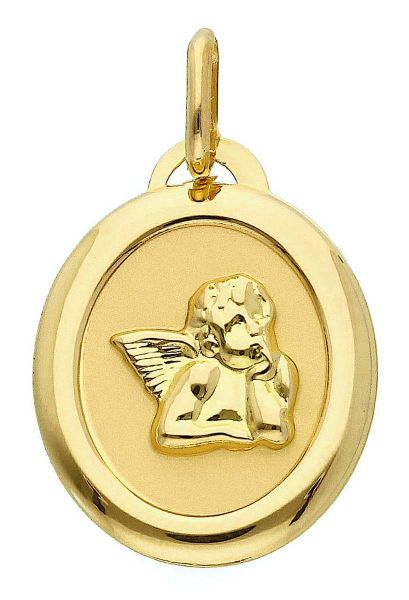 Picture of Angel Medal (Raphael) gr 1 yellow gold 18k