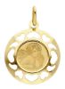Immagine di Medaglia Angelo di Raffaello gr 1 oro giallo 18k