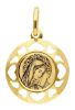 Imagen de Medalla Virgen Dolorosa gr 1 oro amarillo 18k