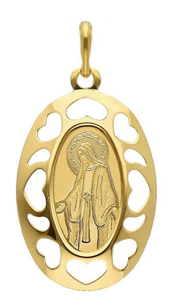 Imagen de Medalla Milagrosa gr 1,15 oro amarillo 18k