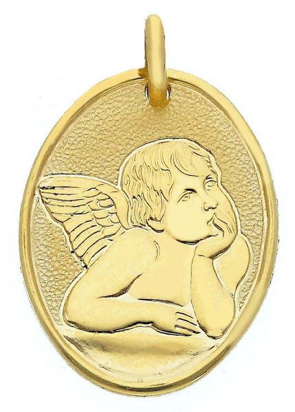 Imagen de Medalla Ángel de Rafael gr 2,1 oro amarillo 18k