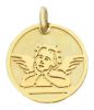 Immagine di Medaglia Angelo di Raffaello stilizzato gr 1,65 oro giallo 18k