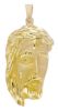 Picture of Face of Jesus with crown Necklace gr 17,8 yellow gold 18k