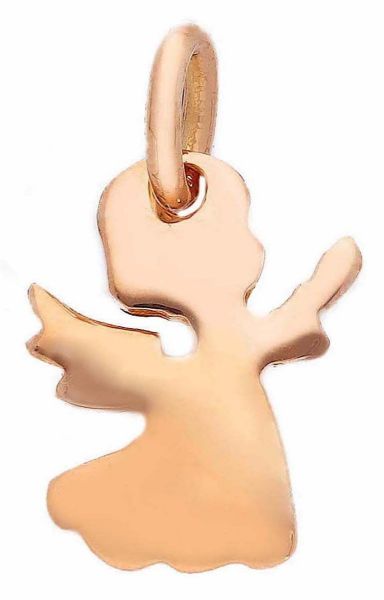 Immagine di Ciondolo Angelo Custode in preghiera gr 2 oro rosa 18k