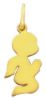 Immagine di Ciondolo Angelo Silhouette gr 1,4 oro giallo 18k