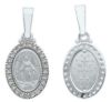Imagen de Medalla Milagrosa Original gr 3 oro blanco 18k y brillantes