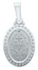 Imagen de Medalla Milagrosa Original gr 3,9 oro blanco 18k y brillantes