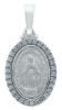 Imagen de Medalla Milagrosa Original gr 3,9 oro blanco 18k y brillantes