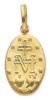 Immagine di Collana Madonna Miracolosa gr 1,2 oro giallo 750