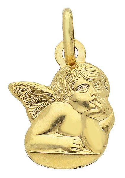 Immagine di Ciondolo Angelo di Raffaello gr 0,9 oro giallo 18k