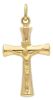 Immagine di Crocifisso stondato INRI gr 0,85 oro giallo 9kt
